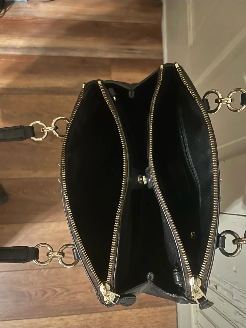 Coach Christie Carryall Black Shoulder Bag small